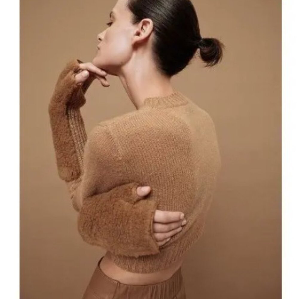 Max Mara - Manny Fingerless Teddy Gloves